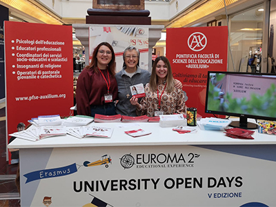 La Facoltà «Auxilium» agli University Opendays - Euroma2